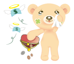 Luck Bear sticker #8077384
