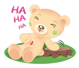 Luck Bear sticker #8077387