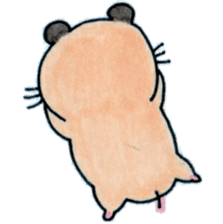Kinkuma hamster "Hamuhamu"2 sticker #8077509