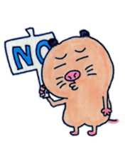 Kinkuma hamster "Hamuhamu"2 sticker #8077521