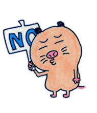 Kinkuma hamster "Hamuhamu"2 sticker #8077521
