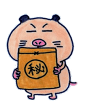 Kinkuma hamster "Hamuhamu"2 sticker #8077522