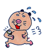 Kinkuma hamster "Hamuhamu"2 sticker #8077525