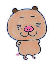 Kinkuma hamster "Hamuhamu"2 sticker #8077528