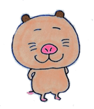Kinkuma hamster "Hamuhamu"2 sticker #8077528