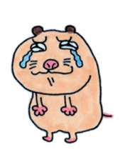 Kinkuma hamster "Hamuhamu"2 sticker #8077530