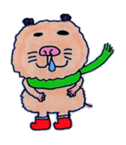 Kinkuma hamster "Hamuhamu"2 sticker #8077535