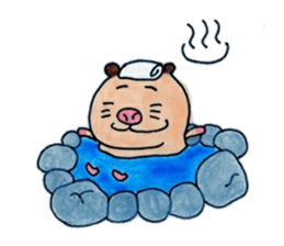 Kinkuma hamster "Hamuhamu"2 sticker #8077540