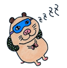 Kinkuma hamster "Hamuhamu"2 sticker #8077545
