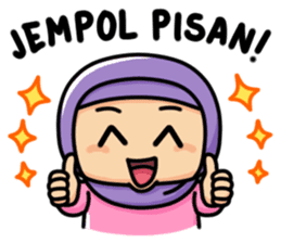 Little Hijab sticker #8077548