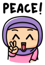 Little Hijab sticker #8077553