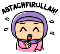 Little Hijab sticker #8077555