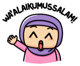 Little Hijab sticker #8077557