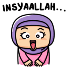 Little Hijab sticker #8077561