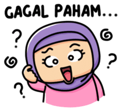 Little Hijab sticker #8077564