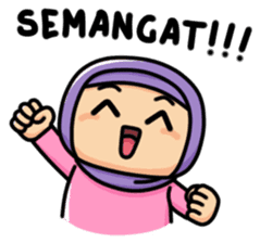 Little Hijab sticker #8077567