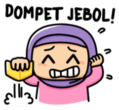 Little Hijab sticker #8077568