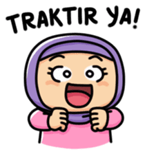 Little Hijab sticker #8077569