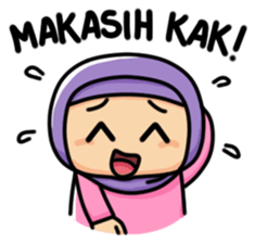 Little Hijab sticker #8077577