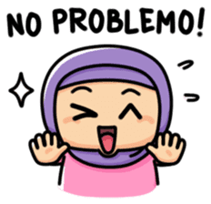 Little Hijab sticker #8077579