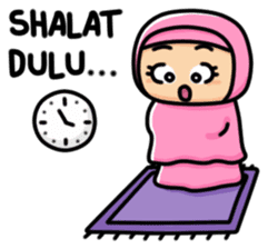 Little Hijab sticker #8077582