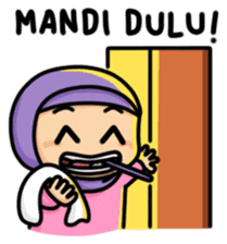 Little Hijab sticker #8077583