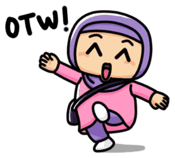 Little Hijab sticker #8077585