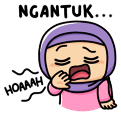 Little Hijab sticker #8077586