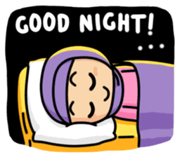 Little Hijab sticker #8077587