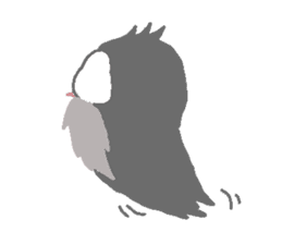 Grey Owl 2 sticker #8077791