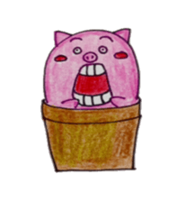 Stamp of Butaboten sticker #8077843