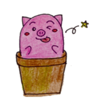 Stamp of Butaboten sticker #8077844