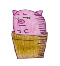 Stamp of Butaboten sticker #8077847