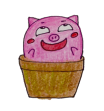 Stamp of Butaboten sticker #8077849