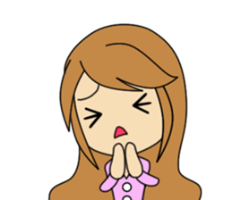 Cool Japanese boy & girlfriend Sticker sticker #8078110