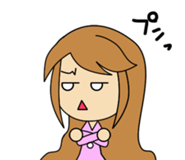 Cool Japanese boy & girlfriend Sticker sticker #8078111