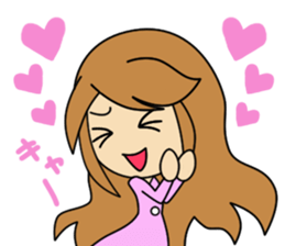 Cool Japanese boy & girlfriend Sticker sticker #8078119