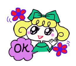 Cute cat and owner girl everyday (2) sticker #8078330