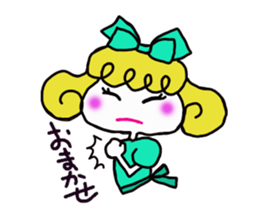 Cute cat and owner girl everyday (2) sticker #8078334