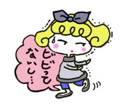 Cute cat and owner girl everyday (2) sticker #8078339