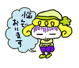 Cute cat and owner girl everyday (2) sticker #8078345