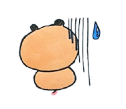 Kinkuma hamster "Hamuhamu" Renewal sticker #8078514