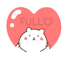 Cats get lonely easily. sticker #8078587