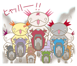 Cheerful Mexico Salamander sticker #8078604