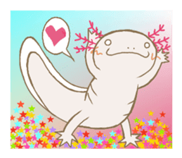 Cheerful Mexico Salamander sticker #8078606
