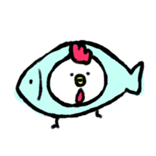 BalloonChicken3 sticker #8078873