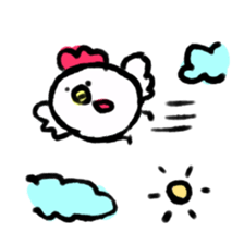 BalloonChicken3 sticker #8078892
