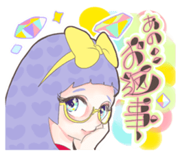 Kawaii Kirakira Girls sticker #8078943