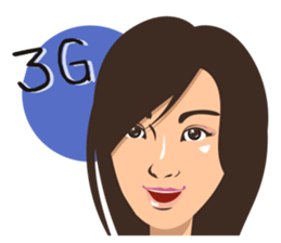 LADY INDY sticker #8079311