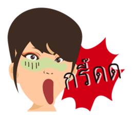 LADY INDY sticker #8079336